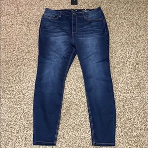 Fashion nova dark jeggings